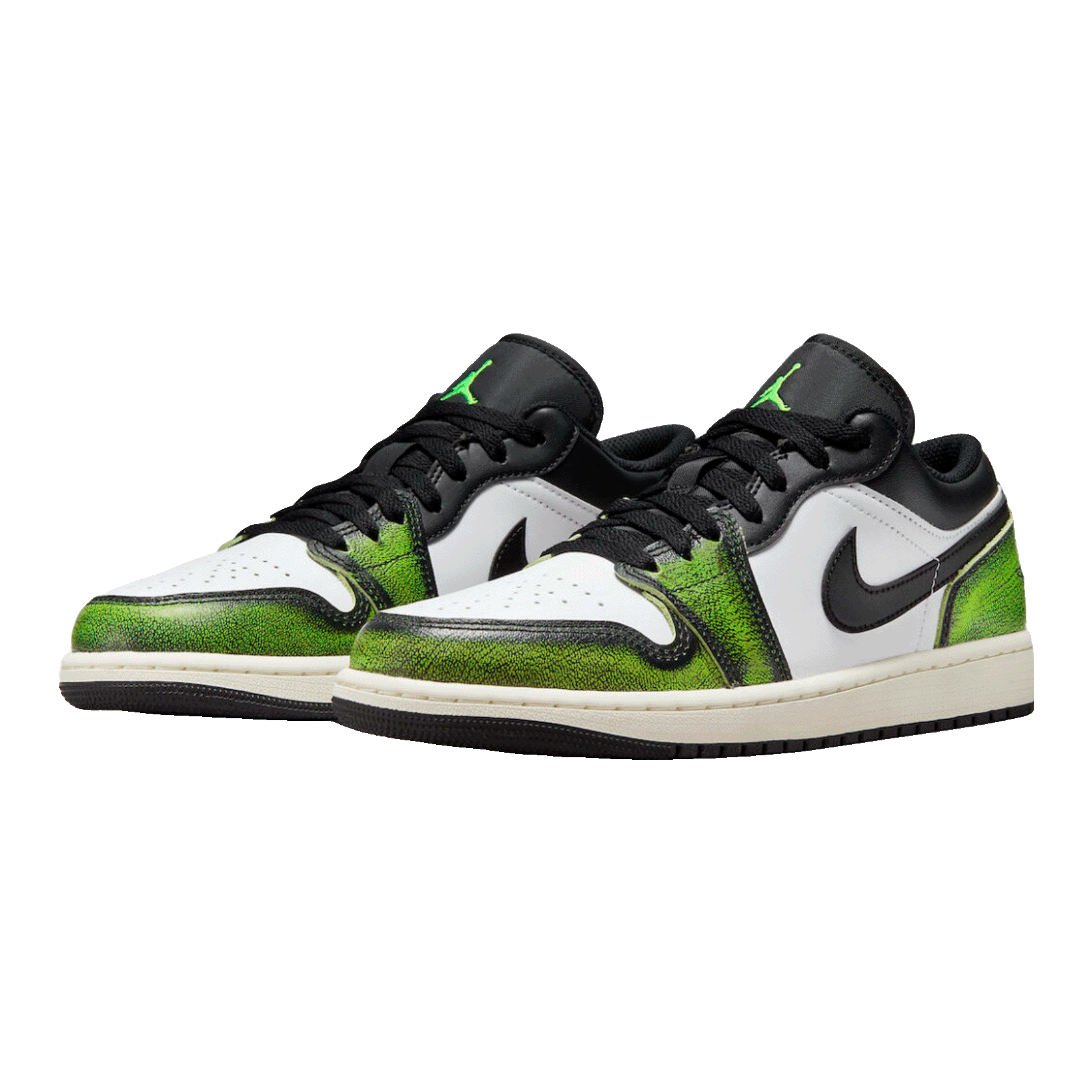 Nike Air Jordan 1 Low Wear Away Electric Green (GS) Side