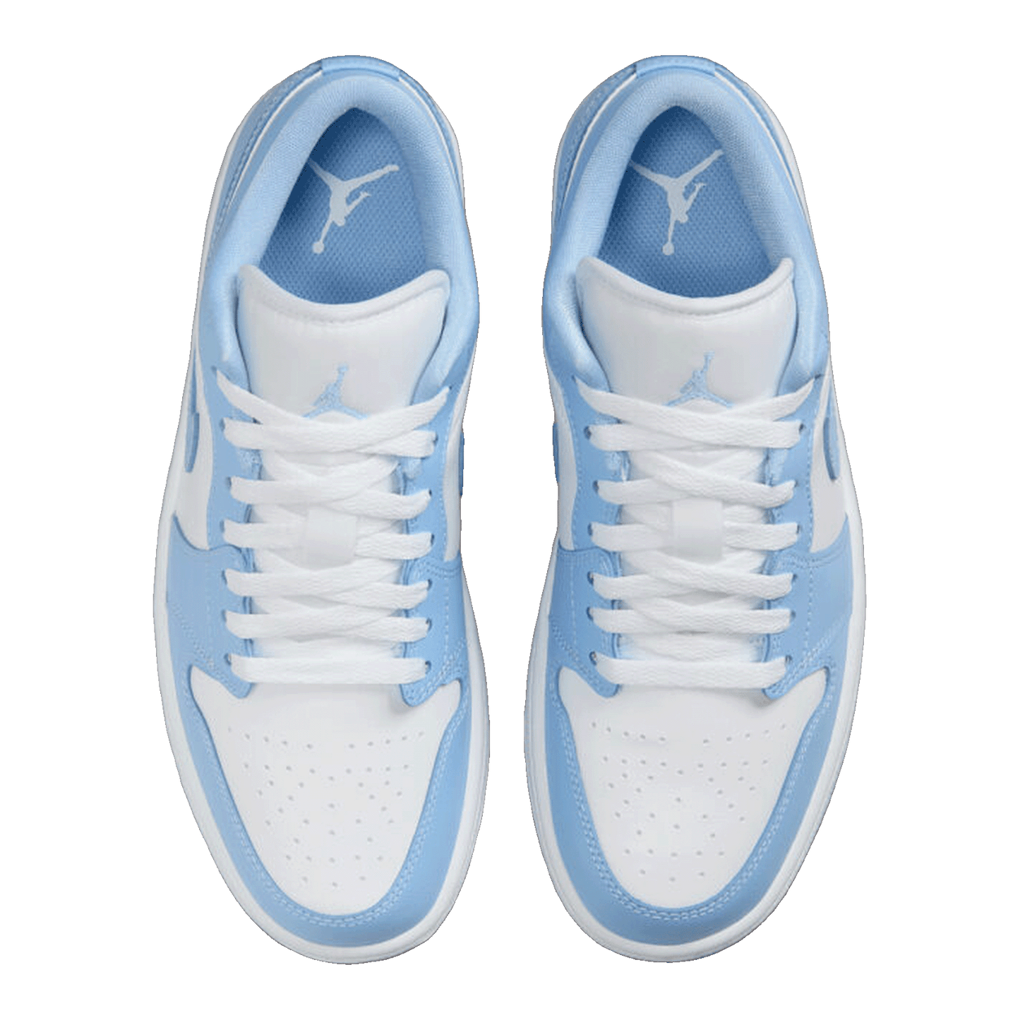 Nike Air Jordan 1 Low White Aluminum (W) Oben DC0774-142