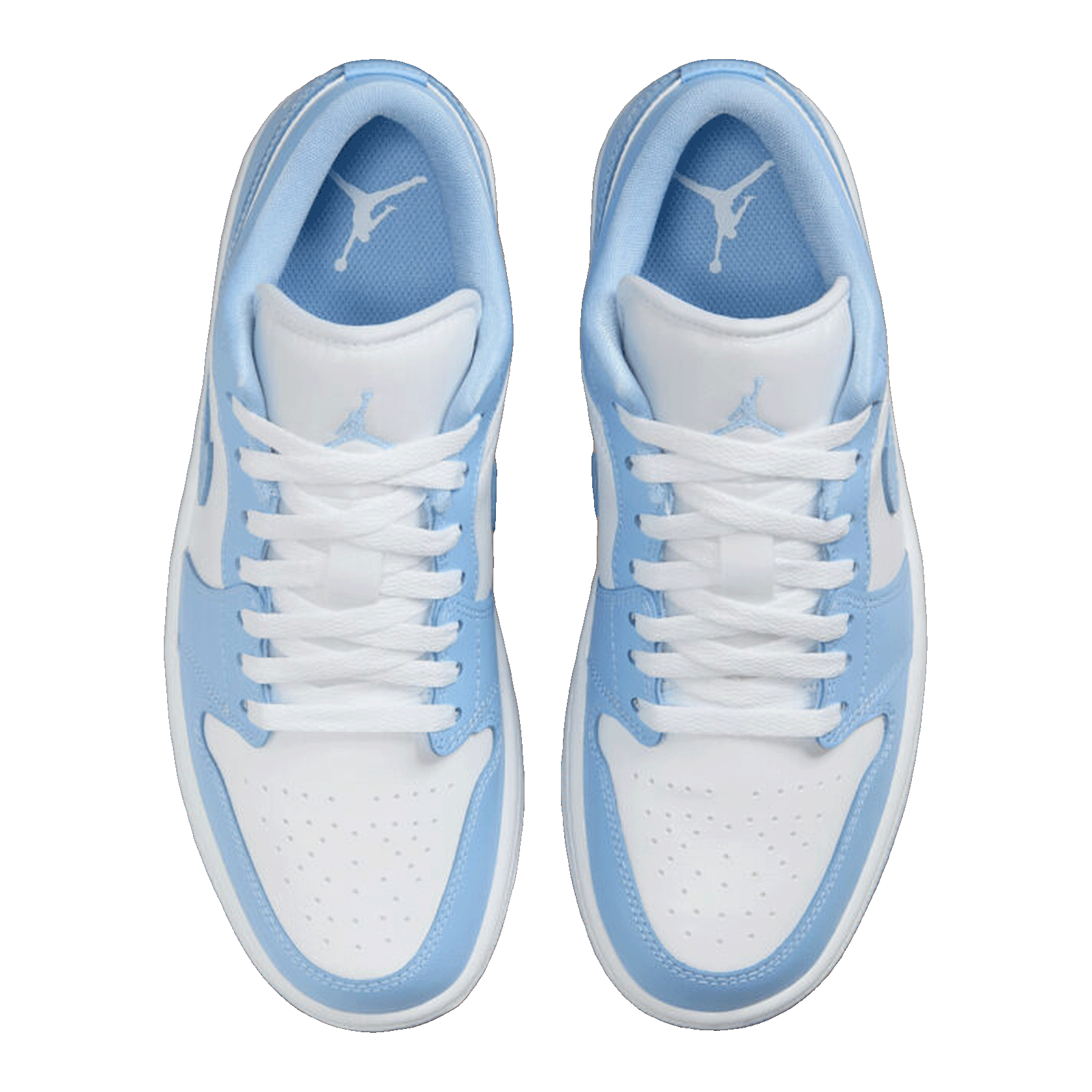 Nike Air Jordan 1 Low White Aluminum (W) Oben DC0774-142