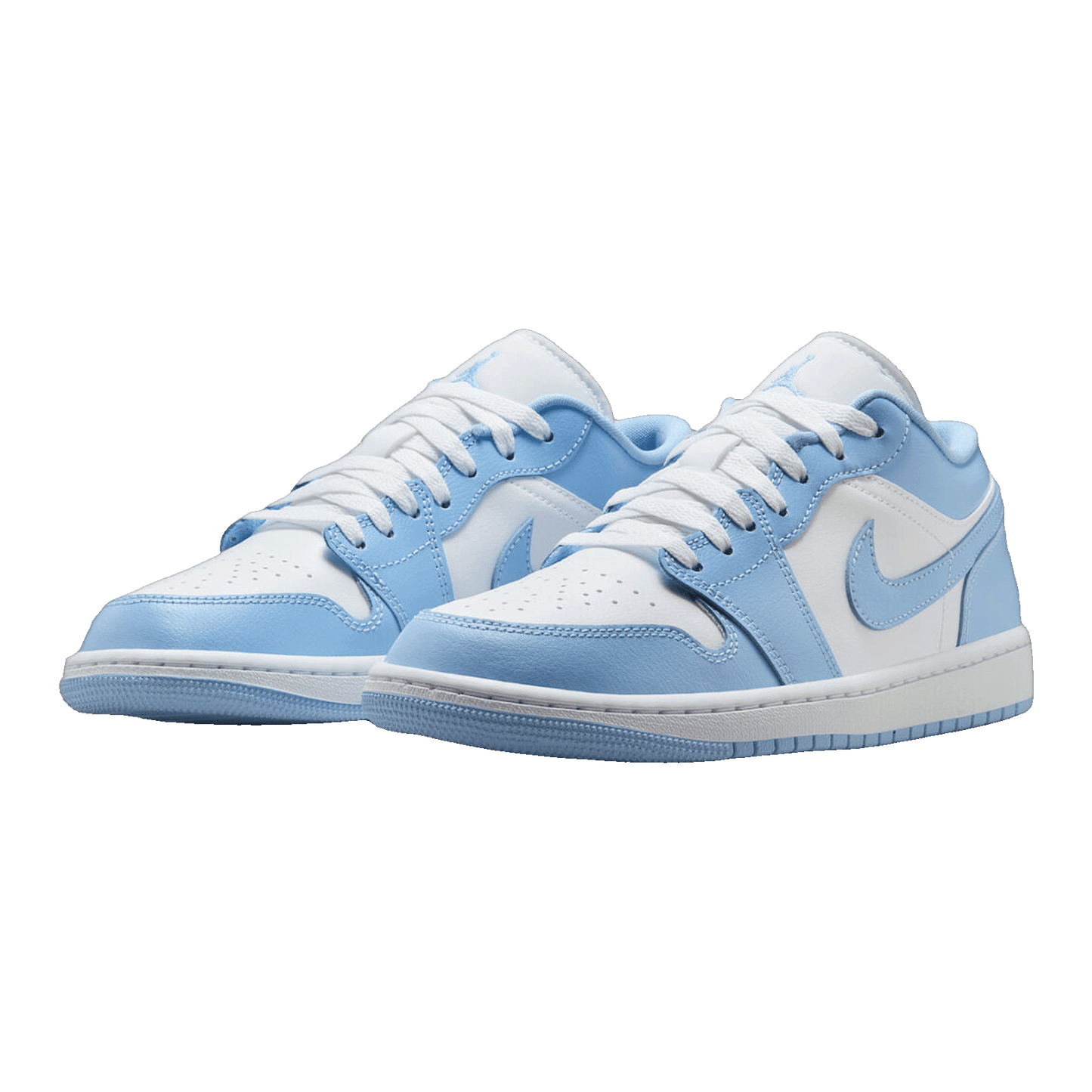 Nike Air Jordan 1 Low White Aluminum (W) Side DC0774-142