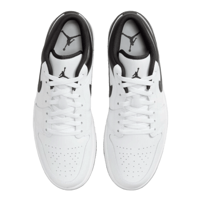 Nike Air Jordan 1 Low White Black (GS) Oben