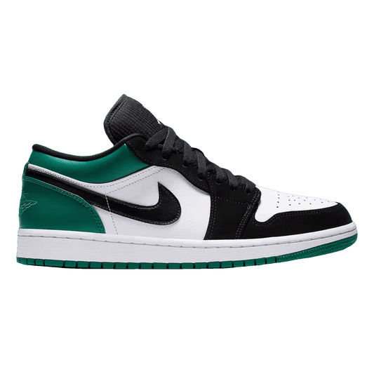 Nike Air Jordan 1 Low White Black Mystic Green