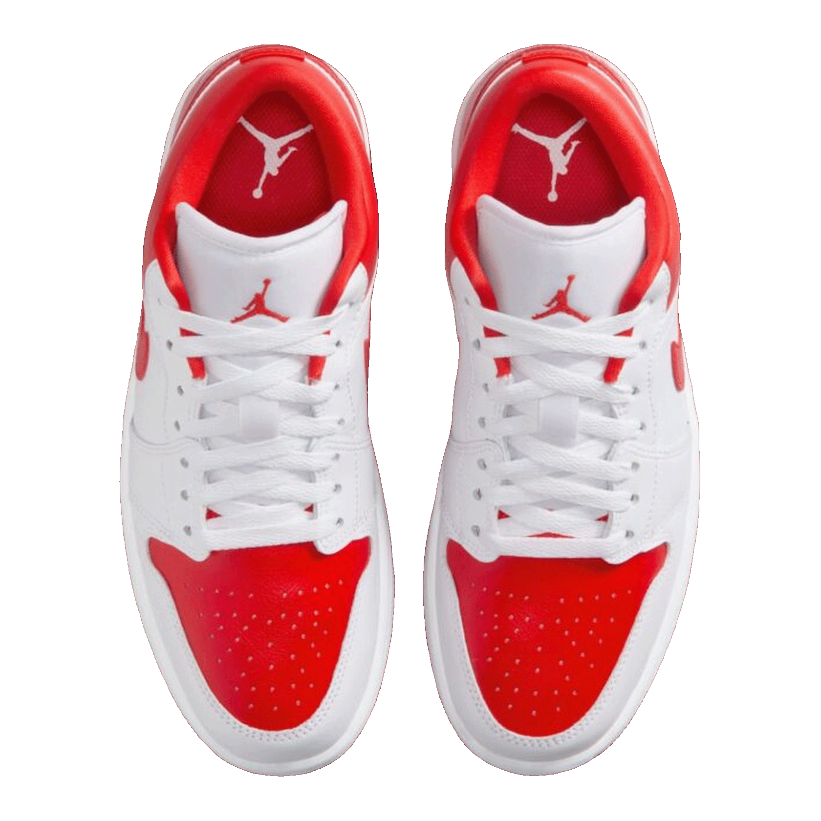 Nike Air Jordan 1 Low White Chile Red (W) Oben DC0774-110