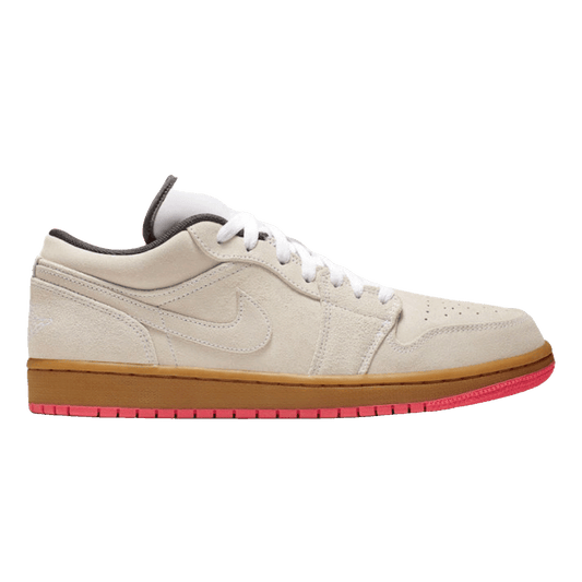 Nike Air Jordan 1 Low White Gum Hyper Pink