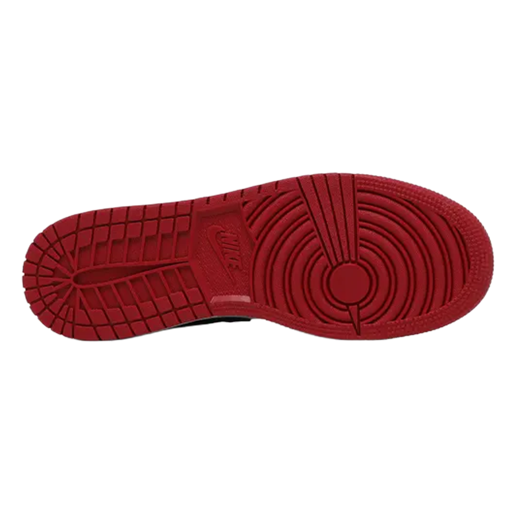 Nike Air Jordan 1 Low White Gym Red Black (GS) Sohle 553560-164