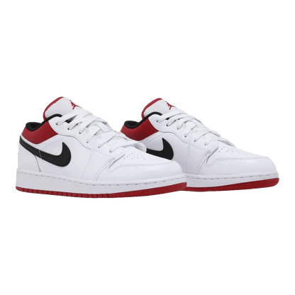 Nike Air Jordan 1 Low White Gym Red (GS) Side