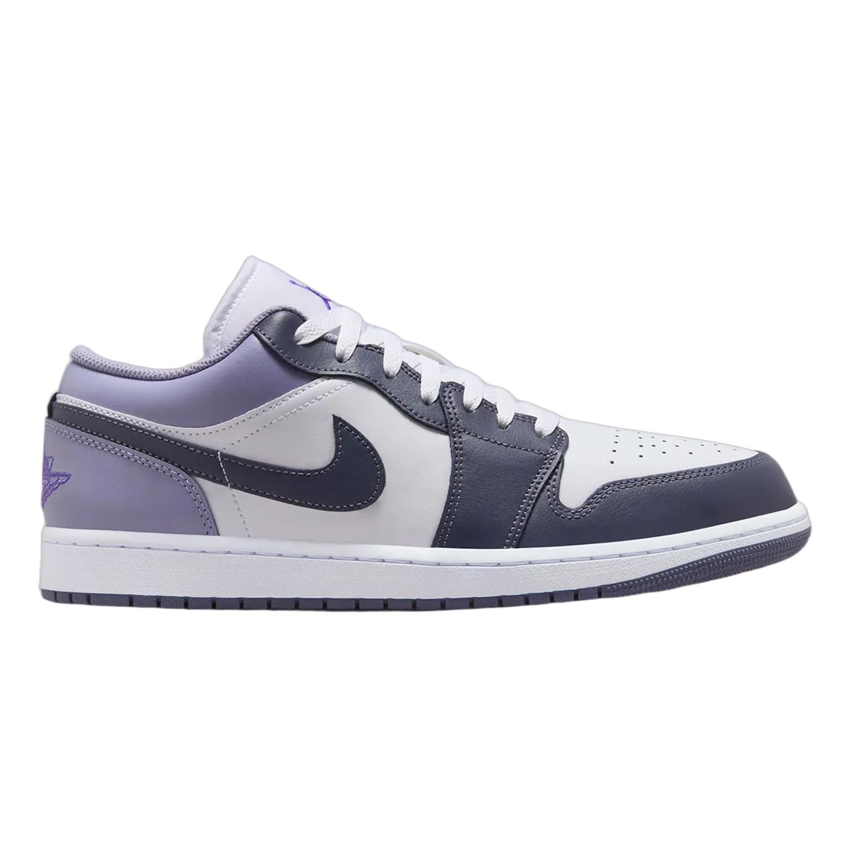 Nike Air Jordan 1 Low White Indigo Haze 553558-145