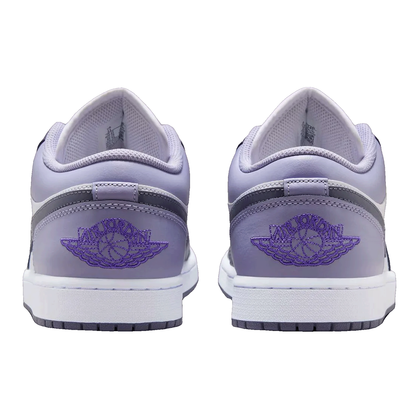 Nike Air Jordan 1 Low White Indigo Haze Back 553558-145