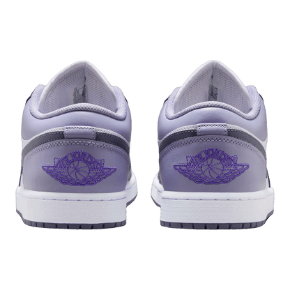 Nike Air Jordan 1 Low White Indigo Haze Back 553558-145