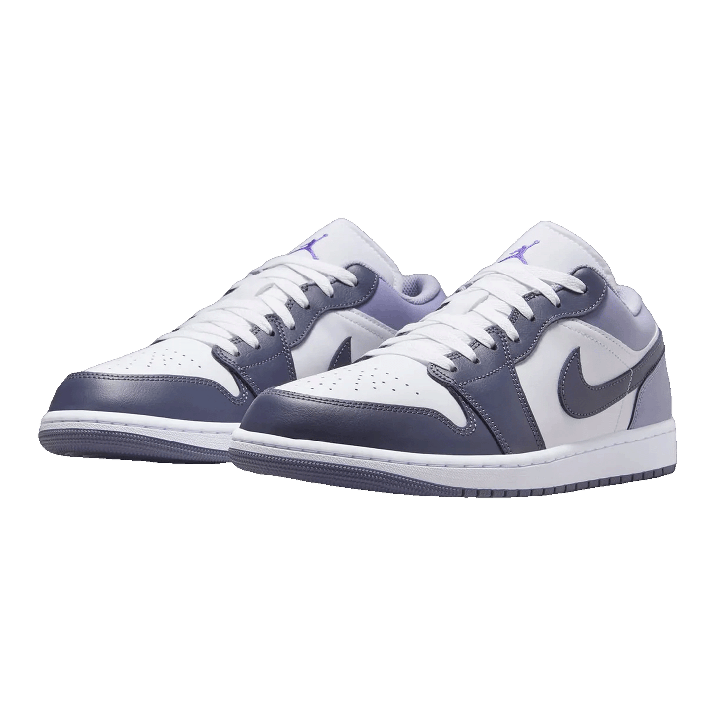 Nike Air Jordan 1 Low White Indigo Haze Side 553558-145