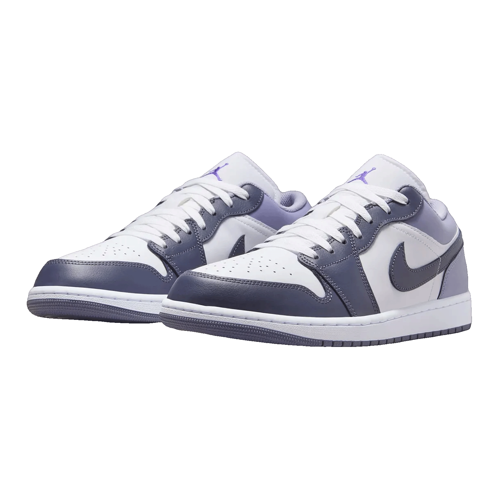 Nike Air Jordan 1 Low White Indigo Haze Side 553558-145