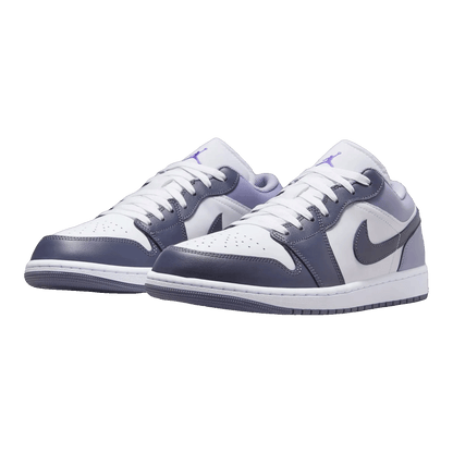 Nike Air Jordan 1 Low White Indigo Haze Side 553558-145