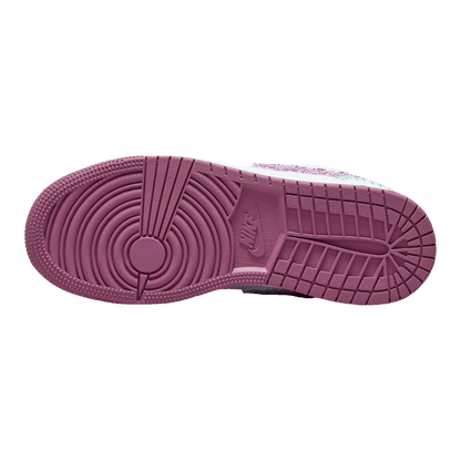 Nike Air Jordan 1 Low White Light Bordeaux (GS) Sohle