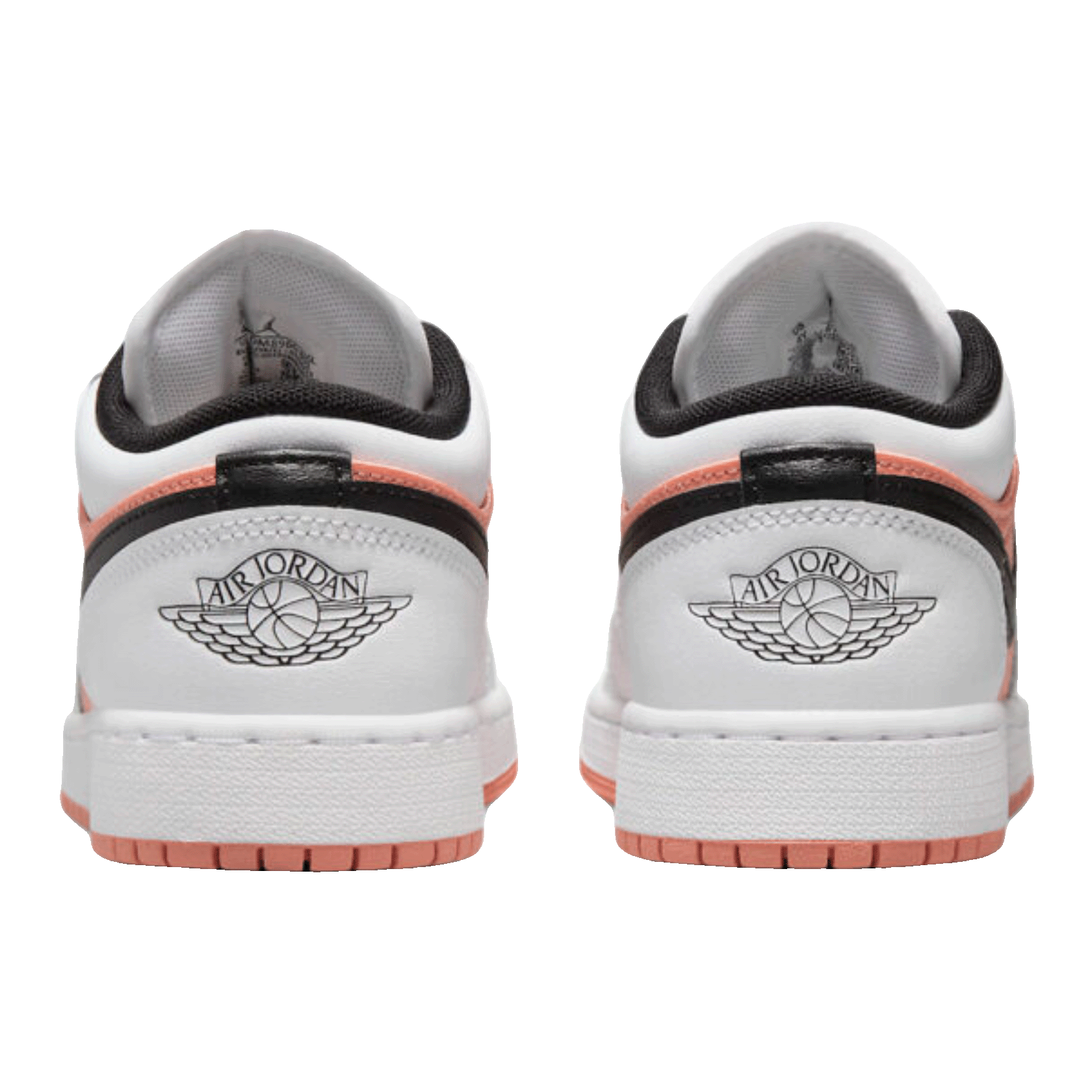 Nike Air Jordan 1 Low White Light Madder Root (GS) Back