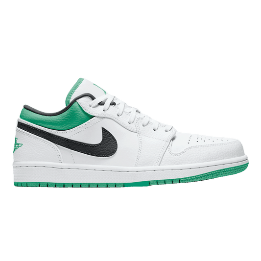 Nike Air Jordan 1 Low White Lucky Green Black