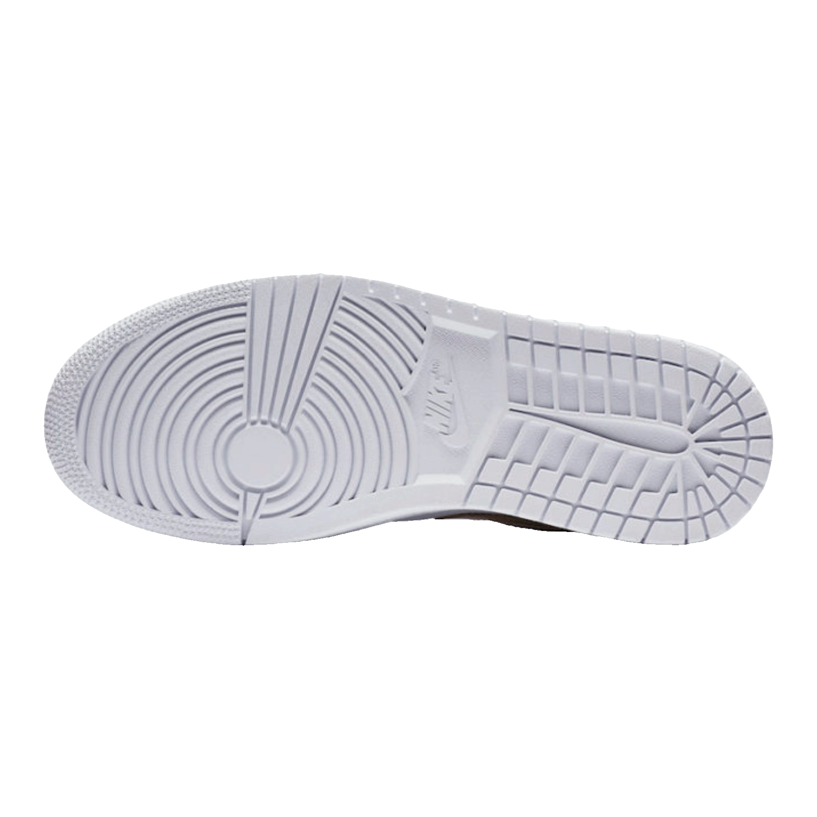 Nike Air Jordan 1 Low White Metallic Gold (W) Sohle
