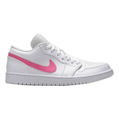 Nike Air Jordan 1 Low White Multi-Color Swoosh