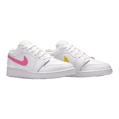 Nike Air Jordan 1 Low White Neon (GS) Side