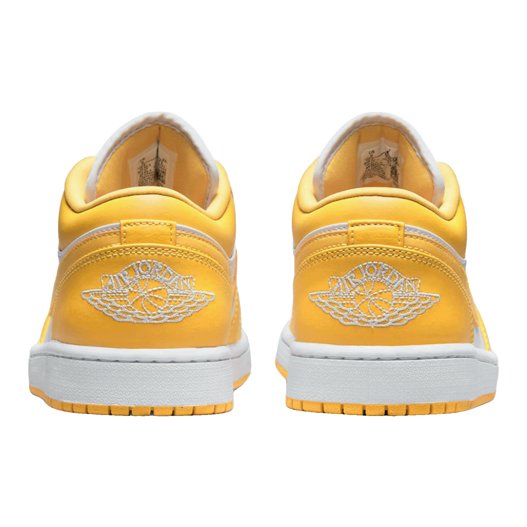 Nike Air Jordan 1 Low White Pollen (GS) Back