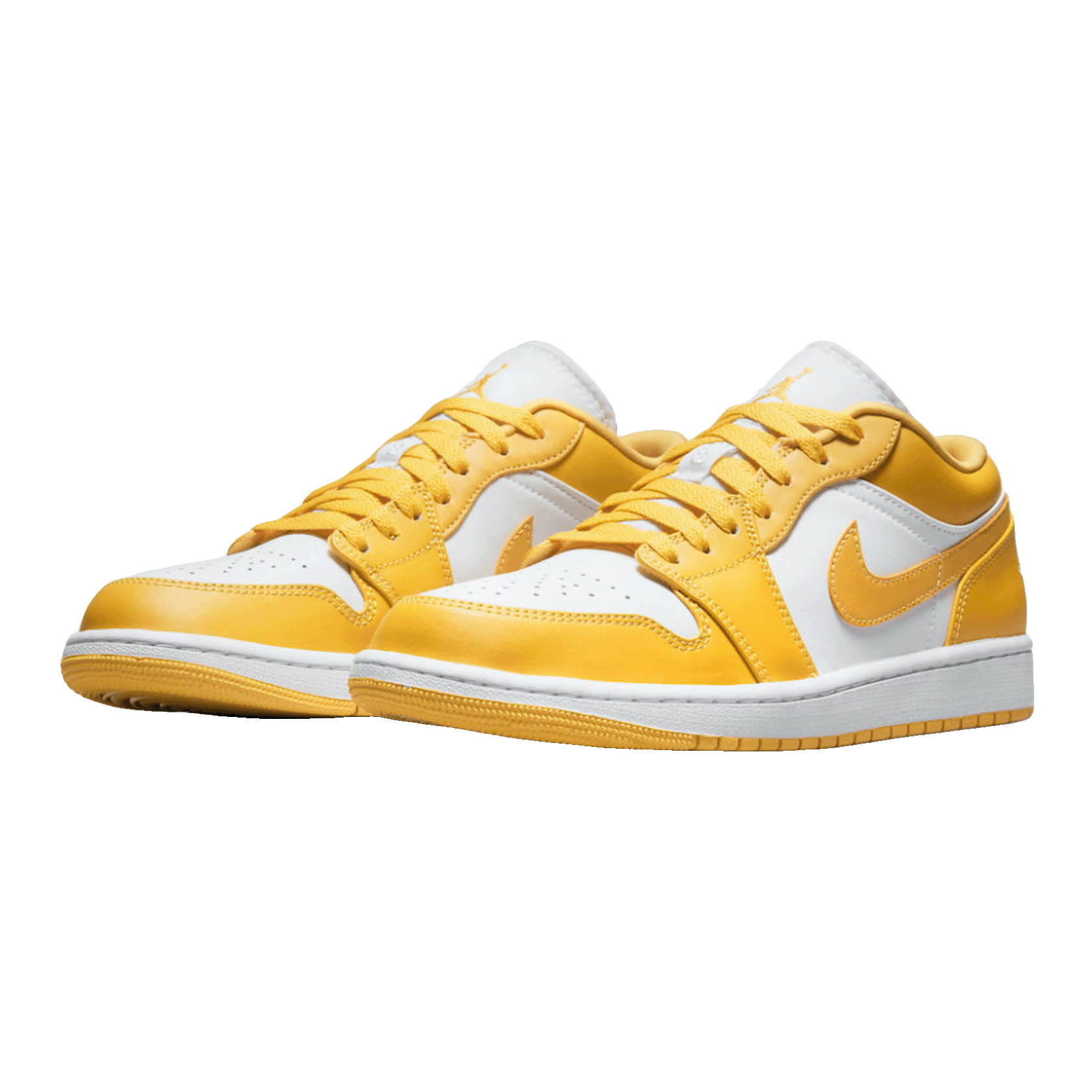 Nike Air Jordan 1 Low White Pollen (GS) Side