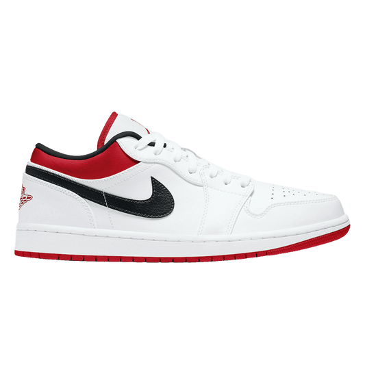Nike Air Jordan 1 Low White University Red Black