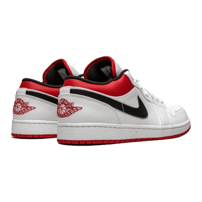 Nike Air Jordan 1 Low White University Red Black Back