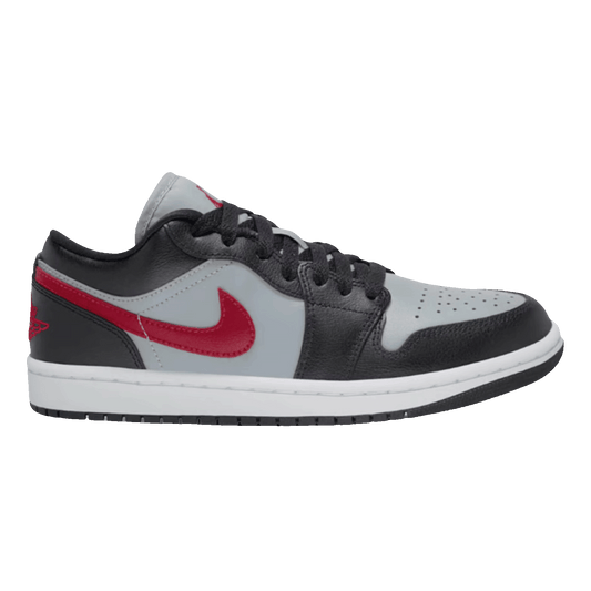 Nike Air Jordan 1 Low Wolf Grey Gym Red (W)