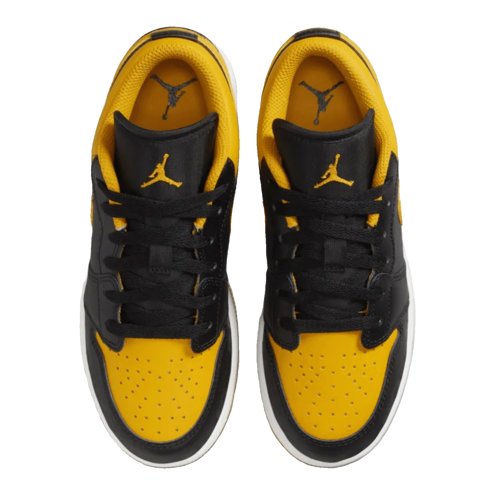 Nike Air Jordan 1 Low Yellow Ochre (GS) Oben