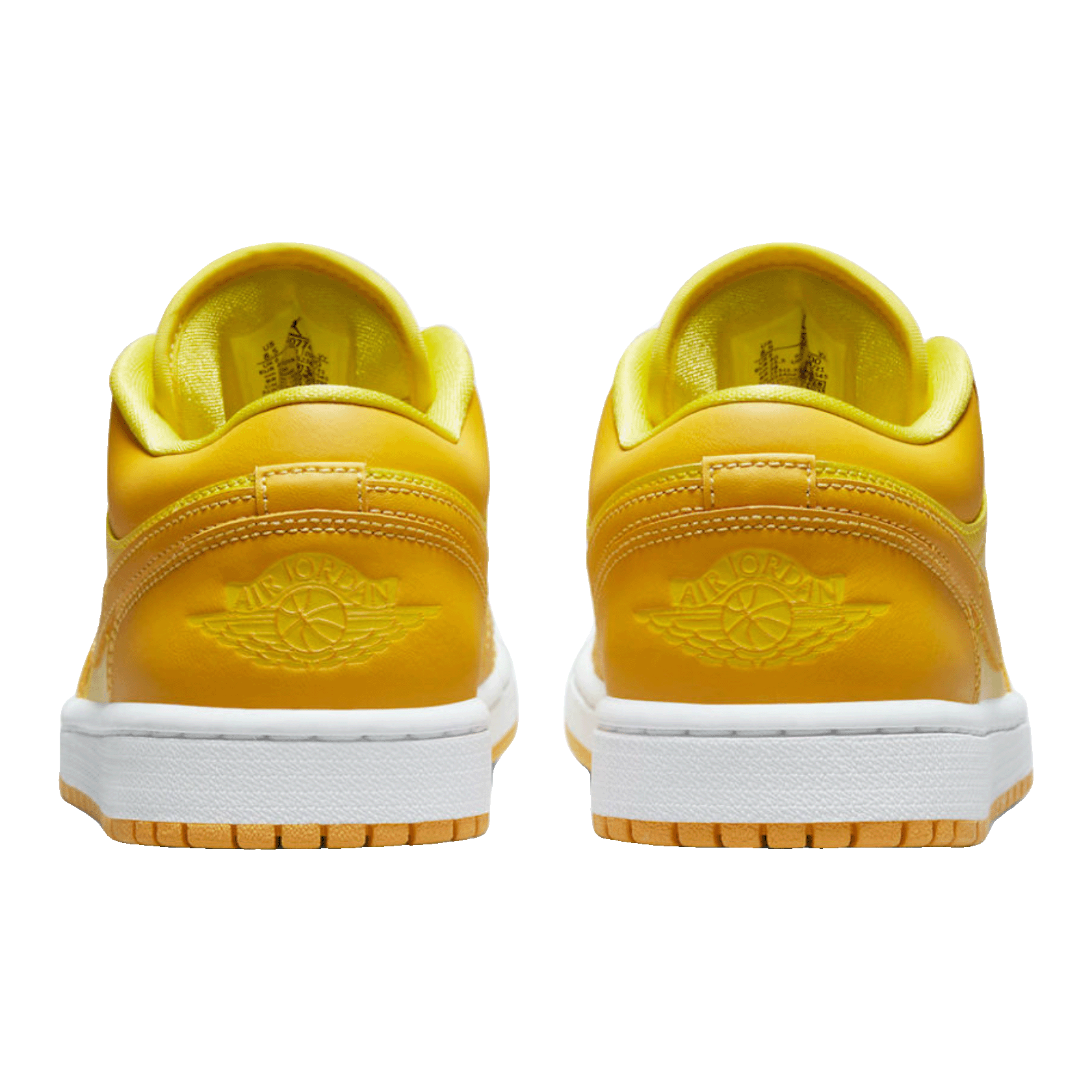 Nike Air Jordan 1 Low Yellow Strike (W) Back