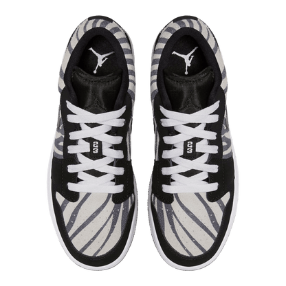 Nike Air Jordan 1 Low Zebra (GS) Oben