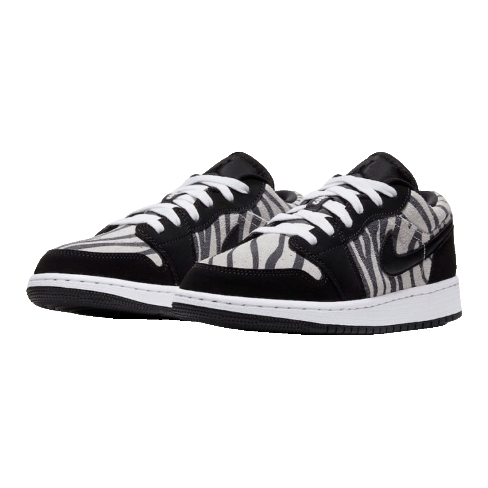 Nike Air Jordan 1 Low Zebra (GS) Side