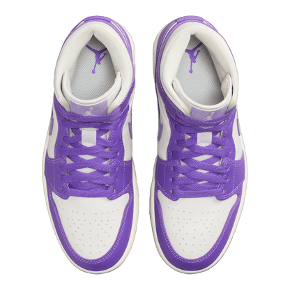 Nike Air Jordan 1 Mid Action Grape (W) Oben