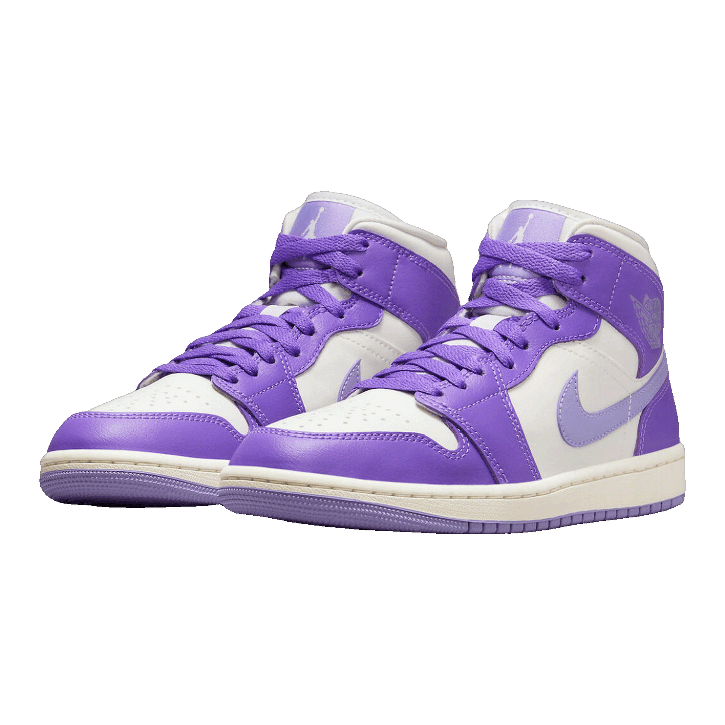 Nike Air Jordan 1 Mid Action Grape (W) Side
