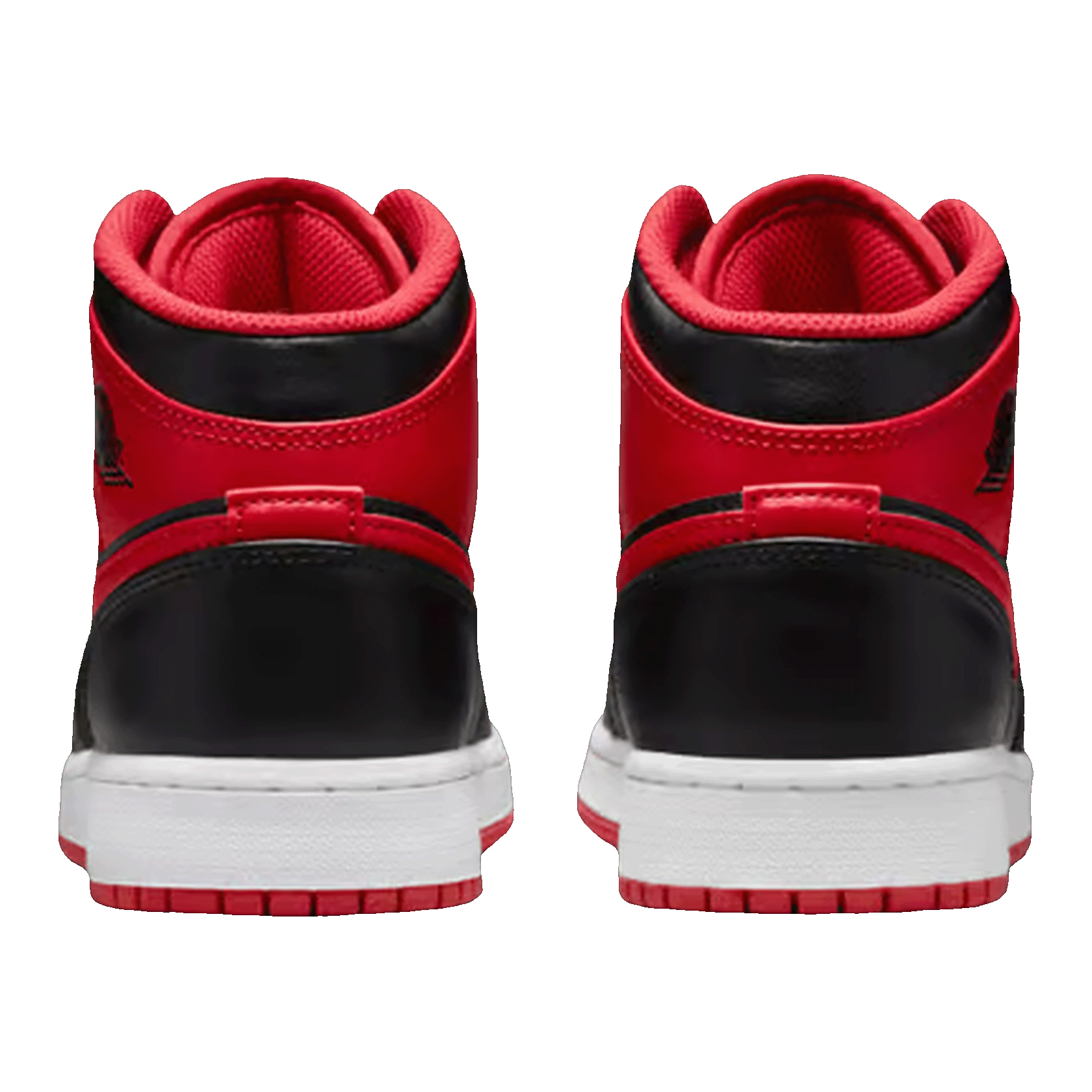 Nike Air Jordan 1 Mid Alternate Bred (2022) (GS) Back