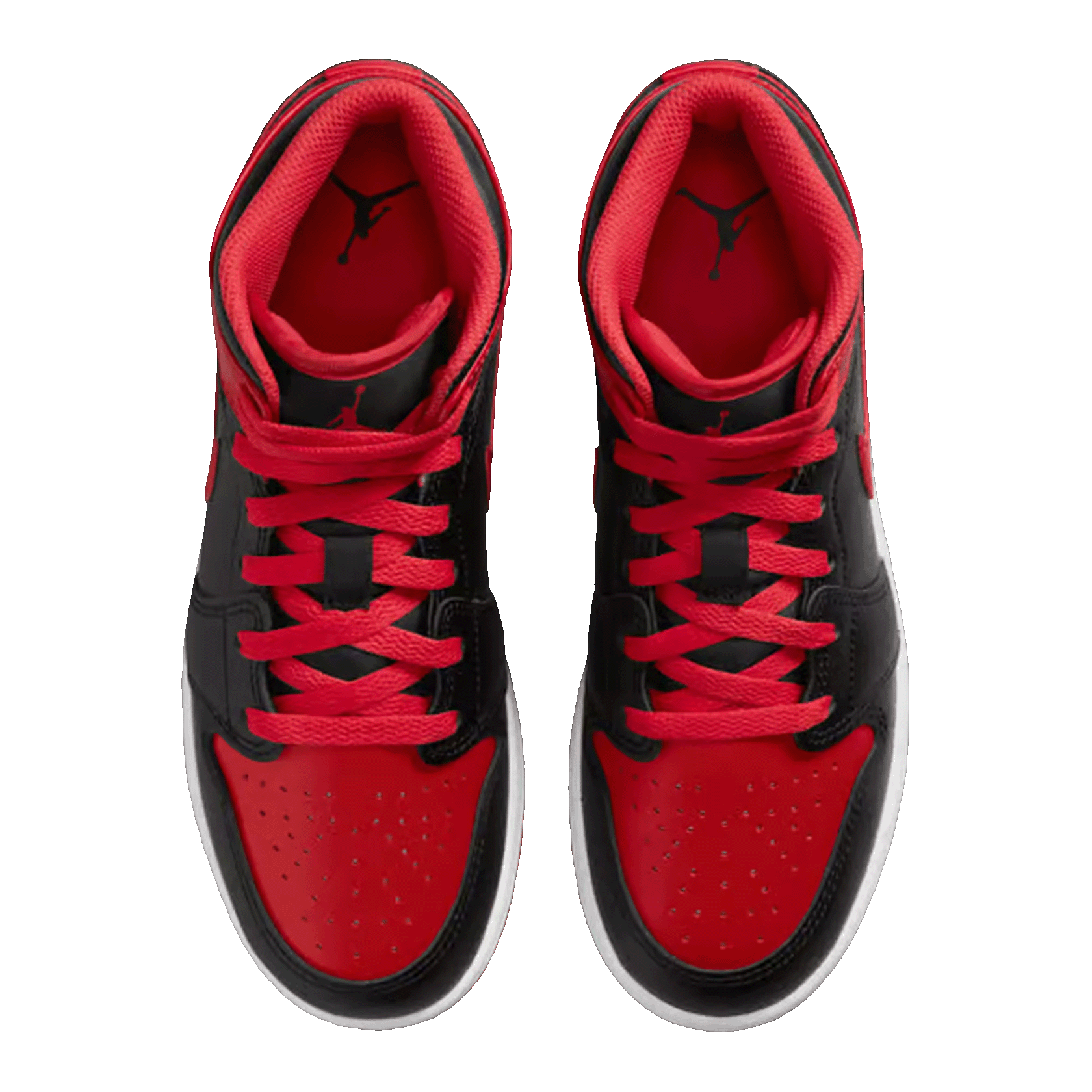 Nike Air Jordan 1 Mid Alternate Bred (2022) (GS) Oben