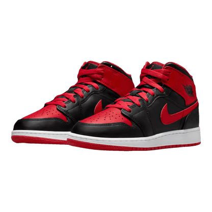 Nike Air Jordan 1 Mid Alternate Bred (2022) (GS) Side