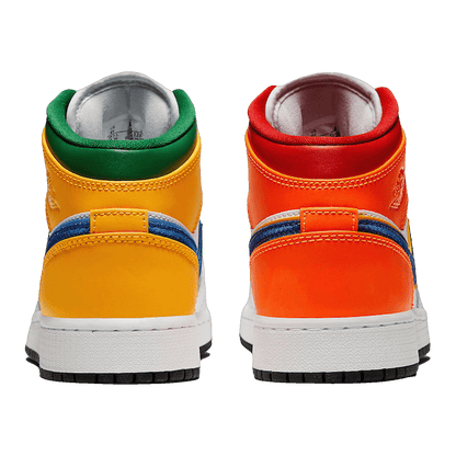 Nike Air Jordan 1 Mid Alternate Multi-Color (GS) Back