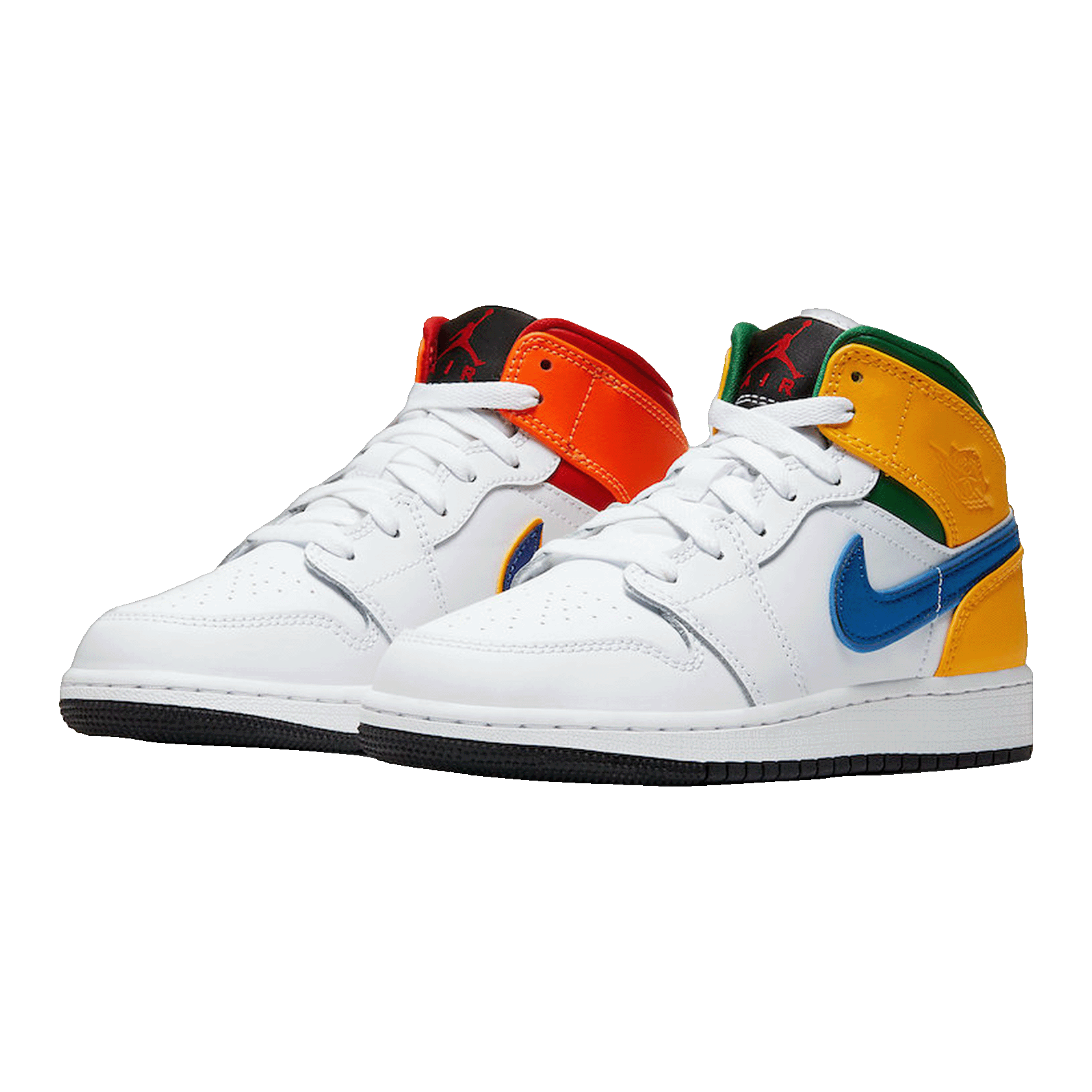Nike Air Jordan 1 Mid Alternate Multi-Color (GS) Side