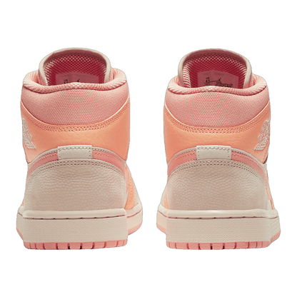 Nike Air Jordan 1 Mid Apricot Orange (W) Back