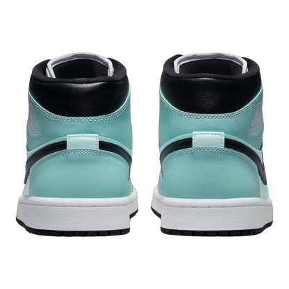 Nike Air Jordan 1 Mid Aqua Blue Tint (W) Back