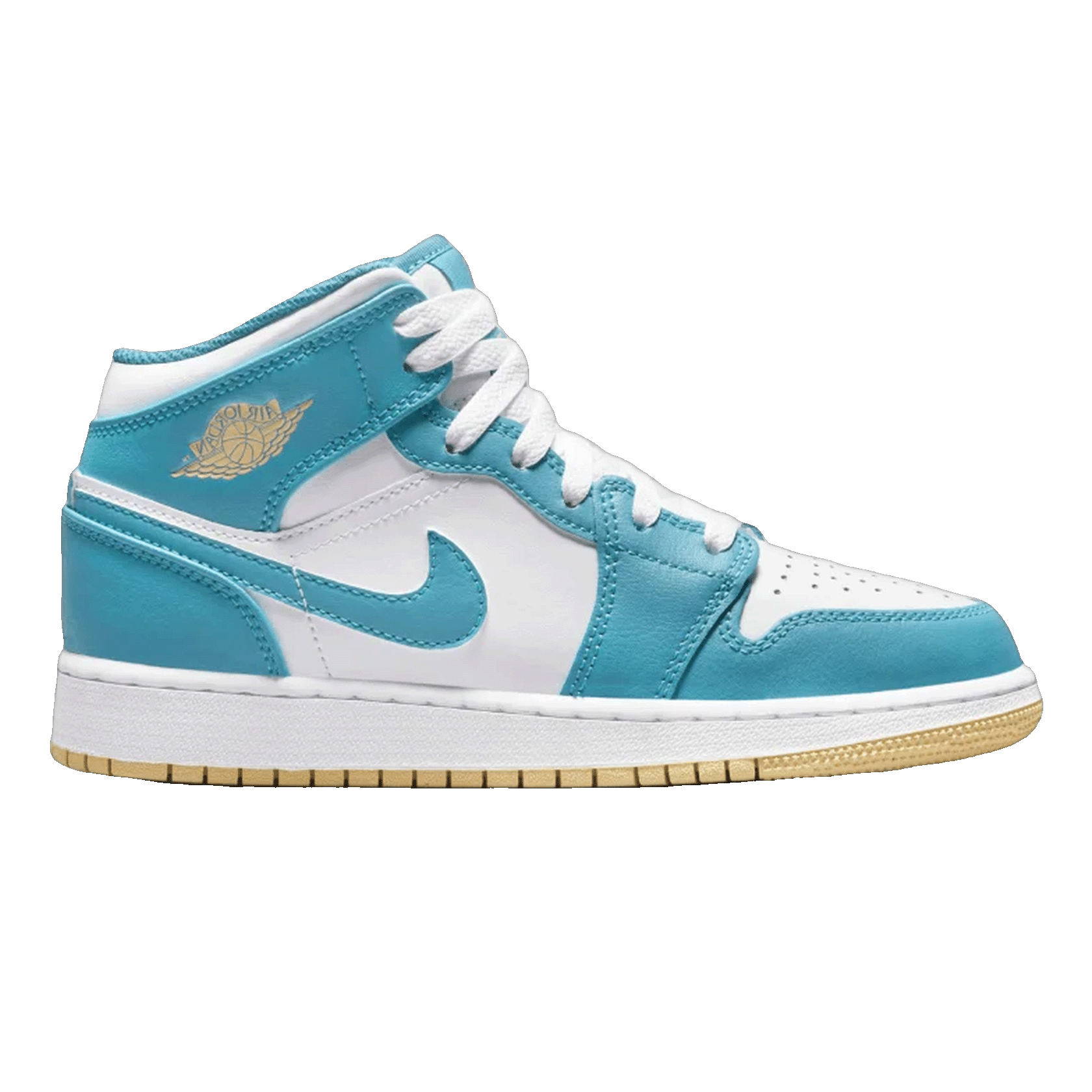 Nike Air Jordan 1 Mid Aquatone (GS)
