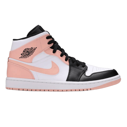 Nike Air Jordan 1 Mid Arctic Orange Black Toe