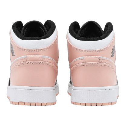 Nike Air Jordan 1 Mid Arctic Orange Black Toe (GS) Back