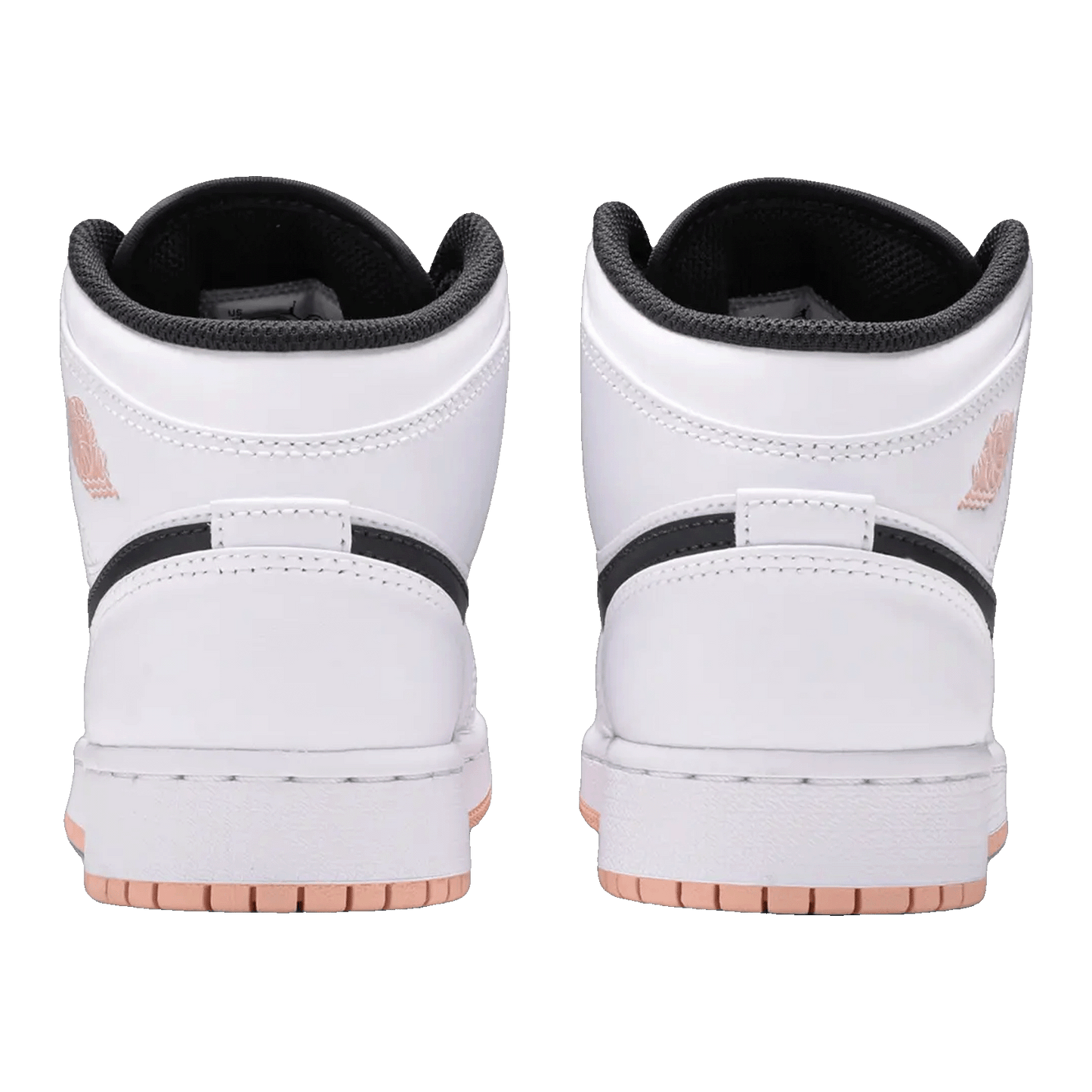 Nike Air Jordan 1 Mid Arctic Orange (GS) Back