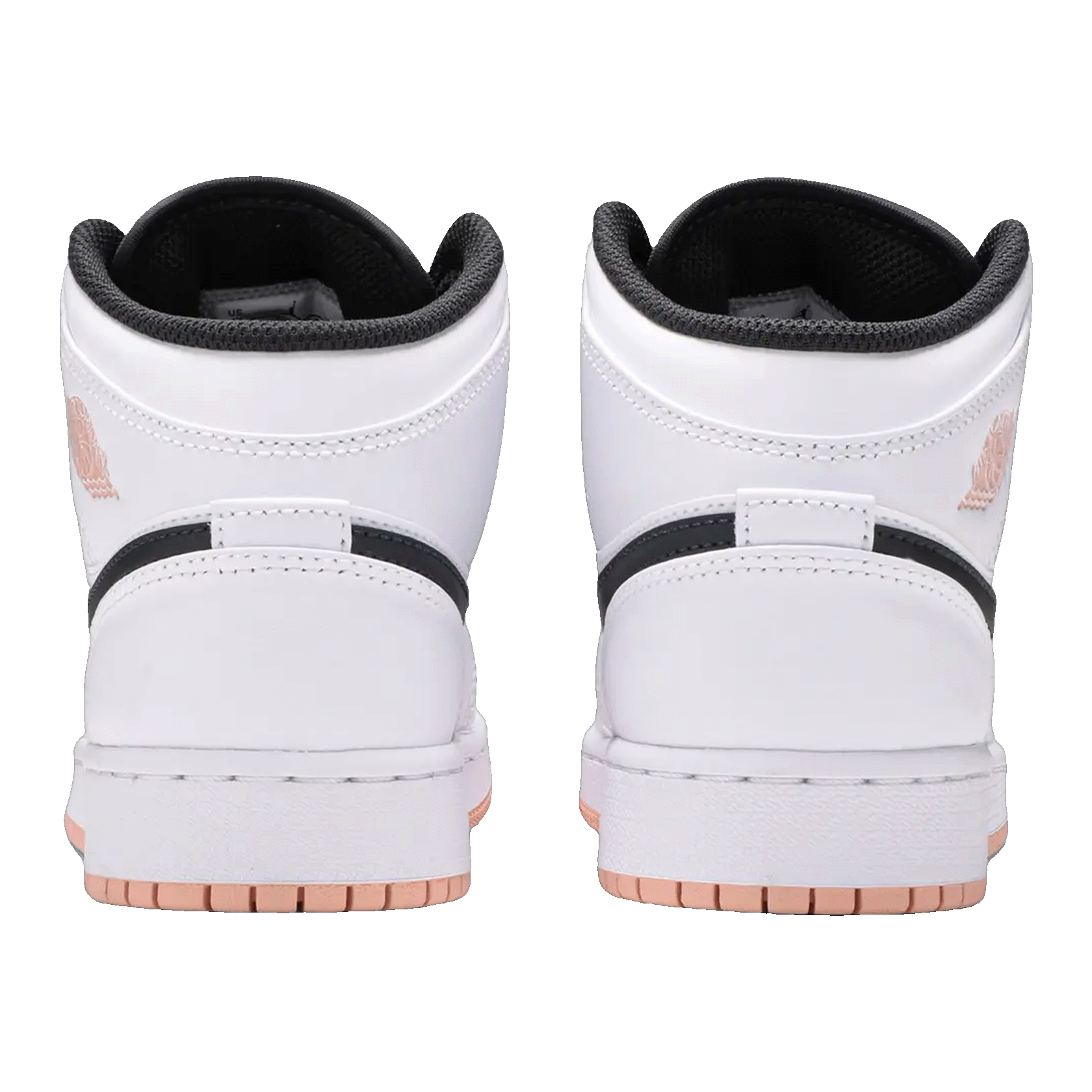 Nike Air Jordan 1 Mid Arctic Orange (GS) Back