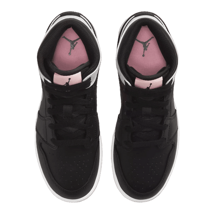 Nike Air Jordan 1 Mid Arctic Pink Black (GS) Oben