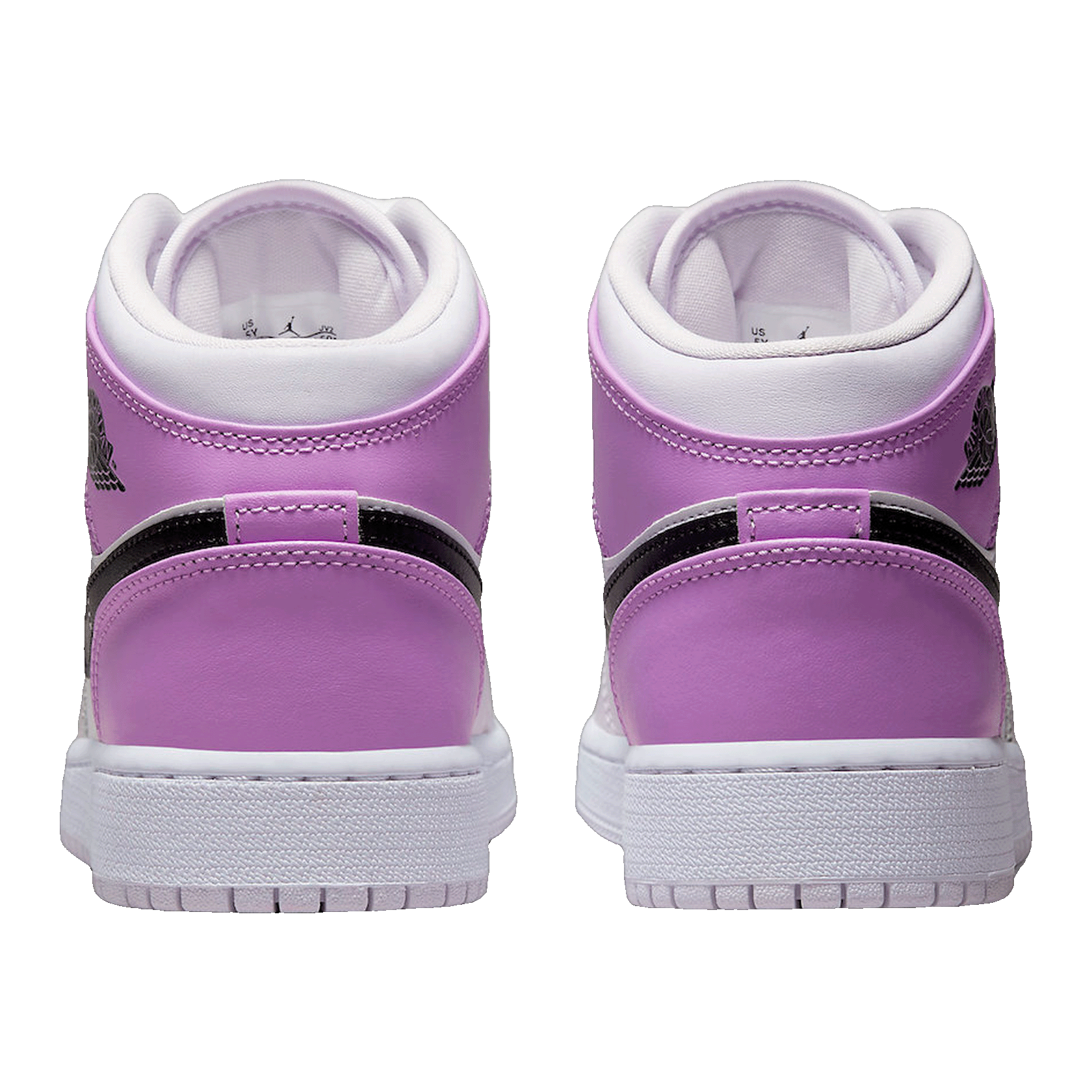 Nike Air Jordan 1 Mid Barely Grape (GS) Back