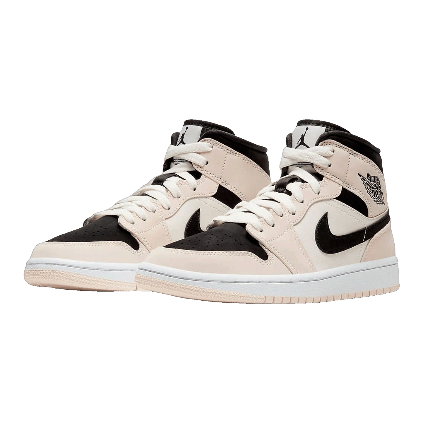 Nike Air Jordan 1 Mid Barely Orange (W) Side