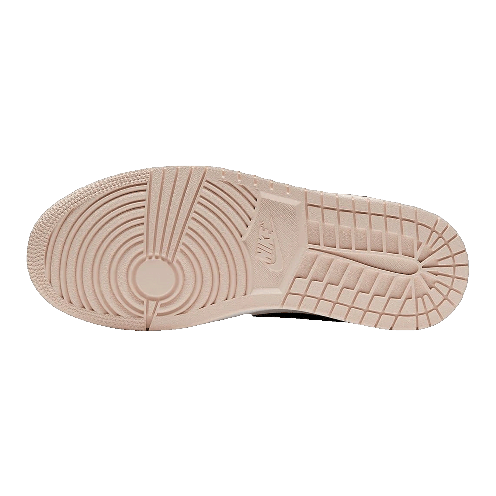 Nike Air Jordan 1 Mid Barely Orange (W) Sohle