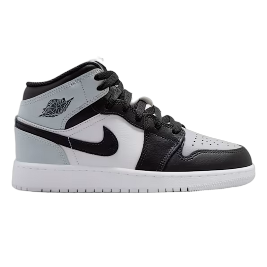 Nike Air Jordan 1 Mid Black Aura Squadron Blue (GS) DQ8423-002